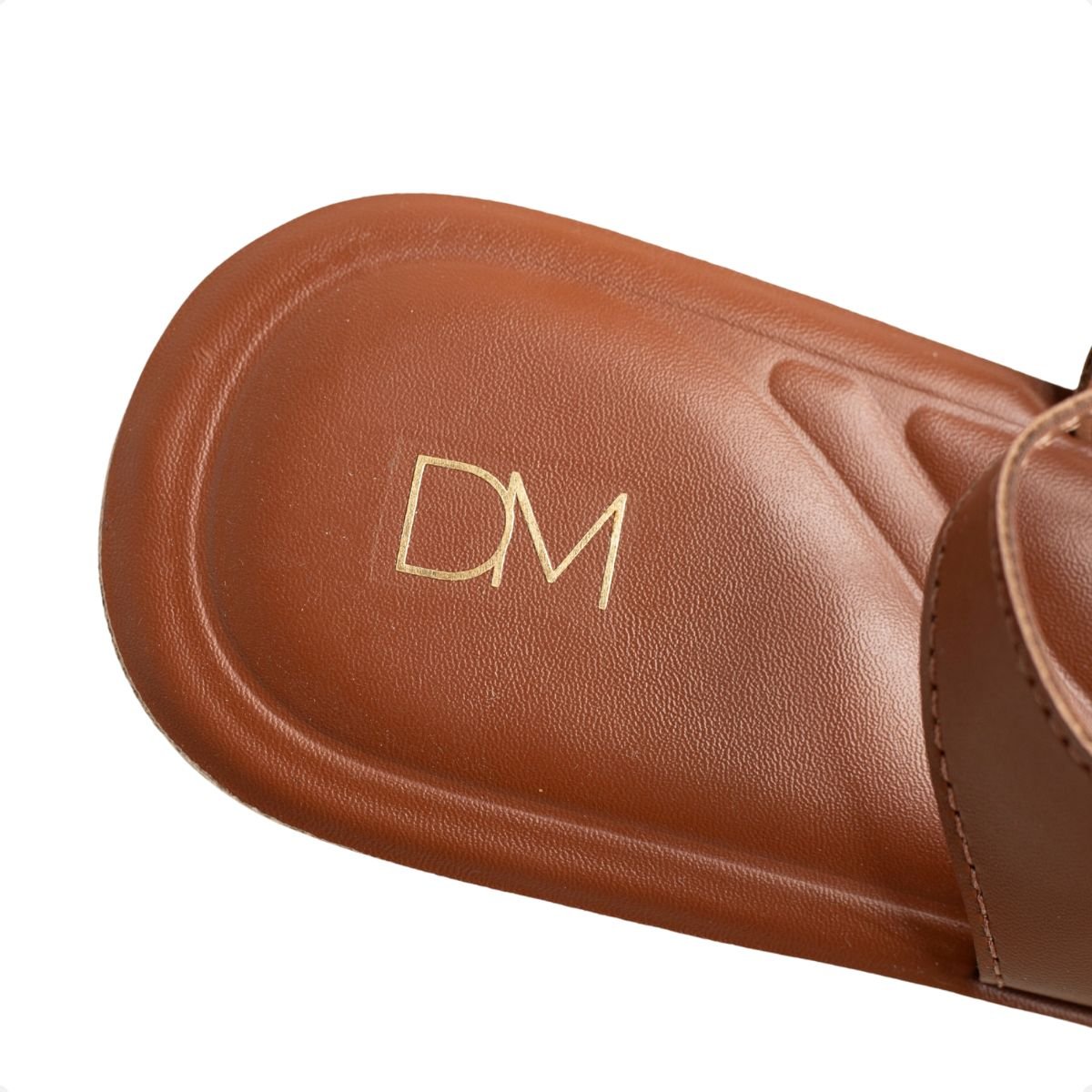Rasteira Minimal Caramelo Dm Marrom 7