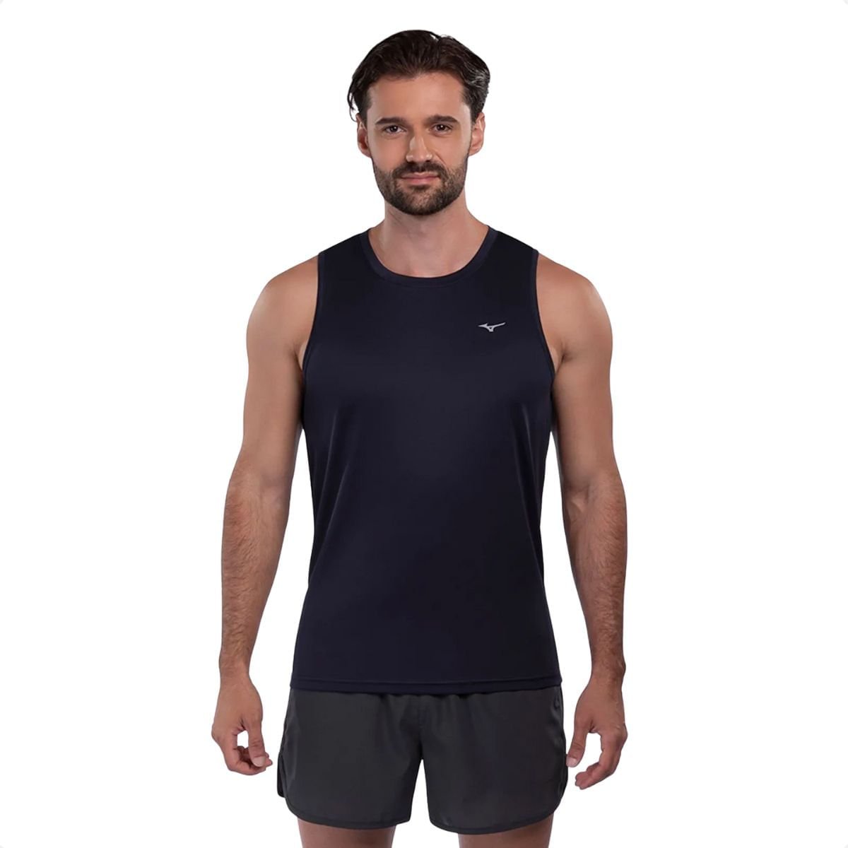 Camiseta Masculina Regata Mizuno Spark 2 Azul
