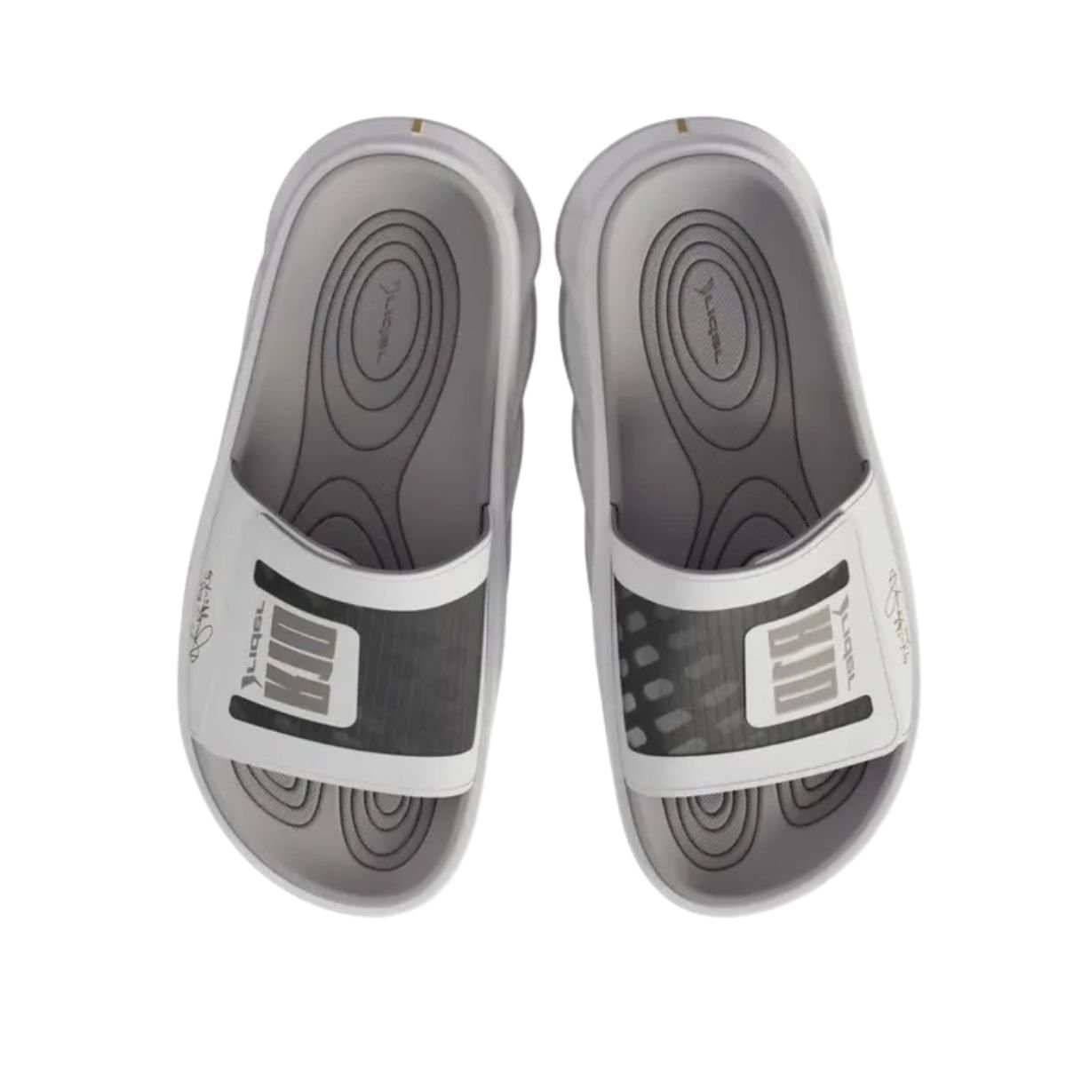 Chinelo Masculino Slide Rider Power R10 Branco Branco 5