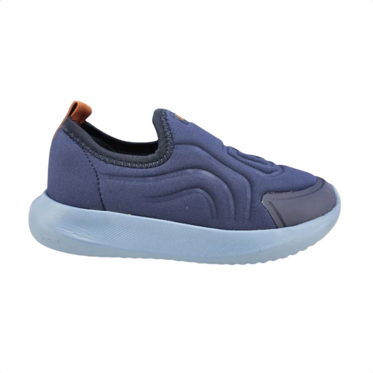 Tênis Running Infantil Bibi Slip On Flash Azul