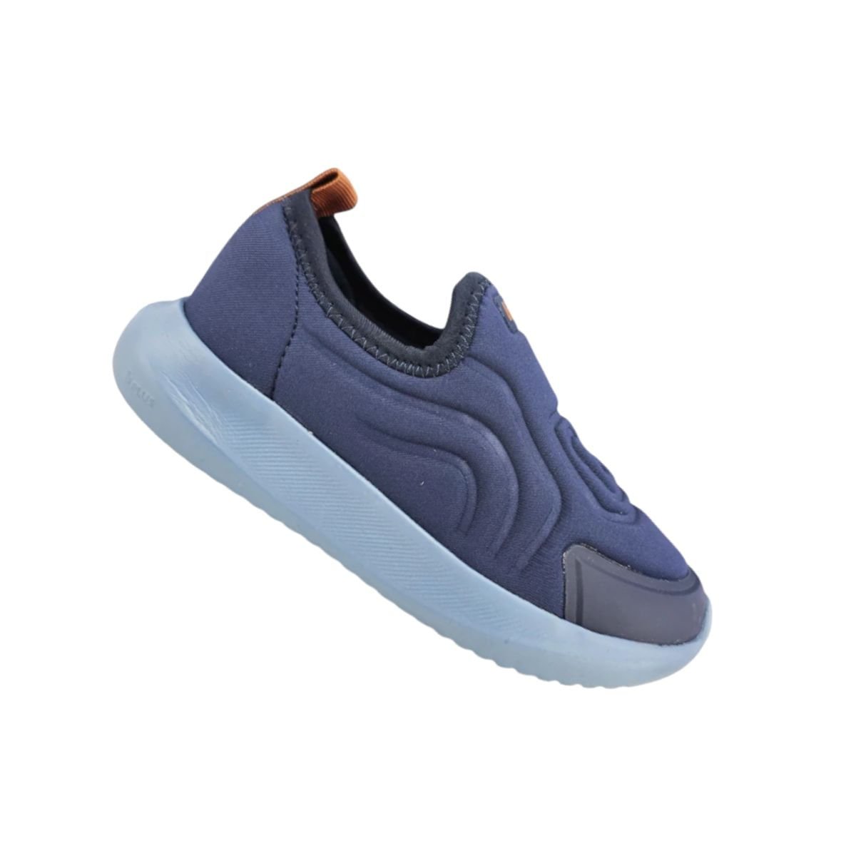 Tênis Running Infantil Bibi Slip On Flash Azul Azul 6
