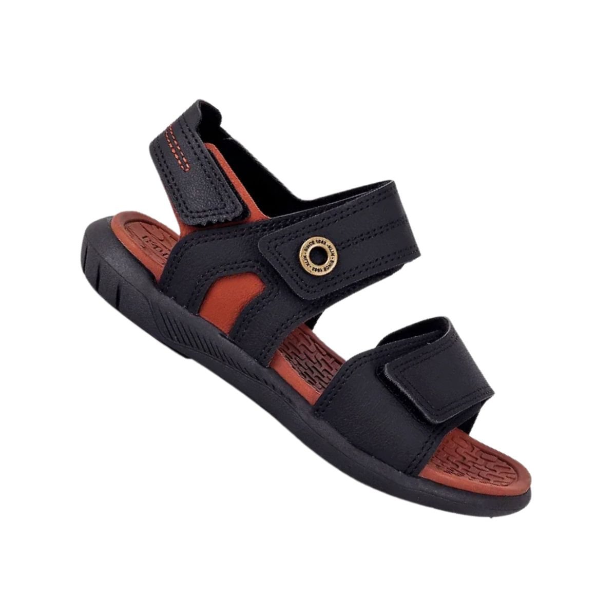 Sandália Infantil Papete Klin Urban Preta Preto/Marrom 6