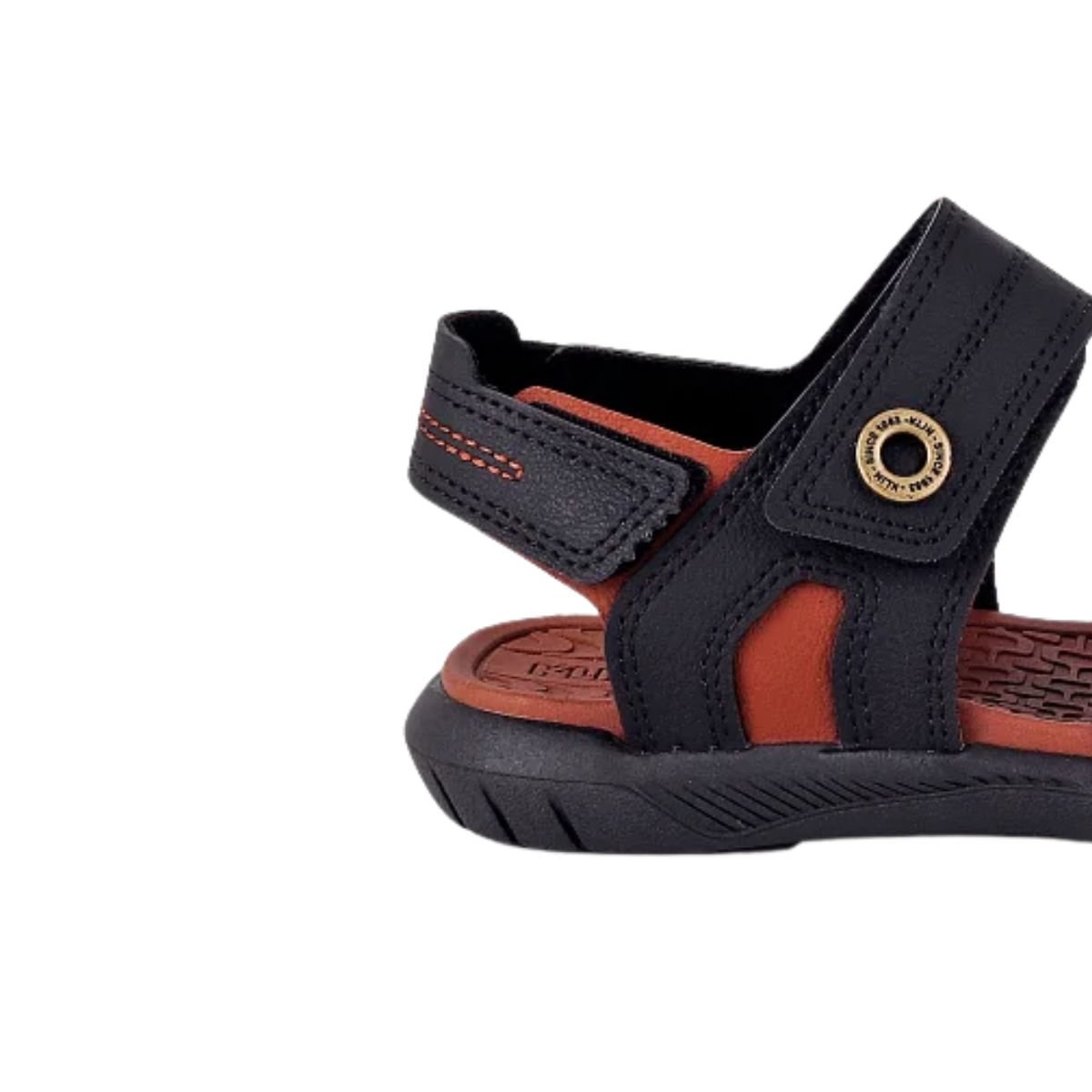 Sandália Infantil Papete Klin Urban Preta Preto/Marrom 7