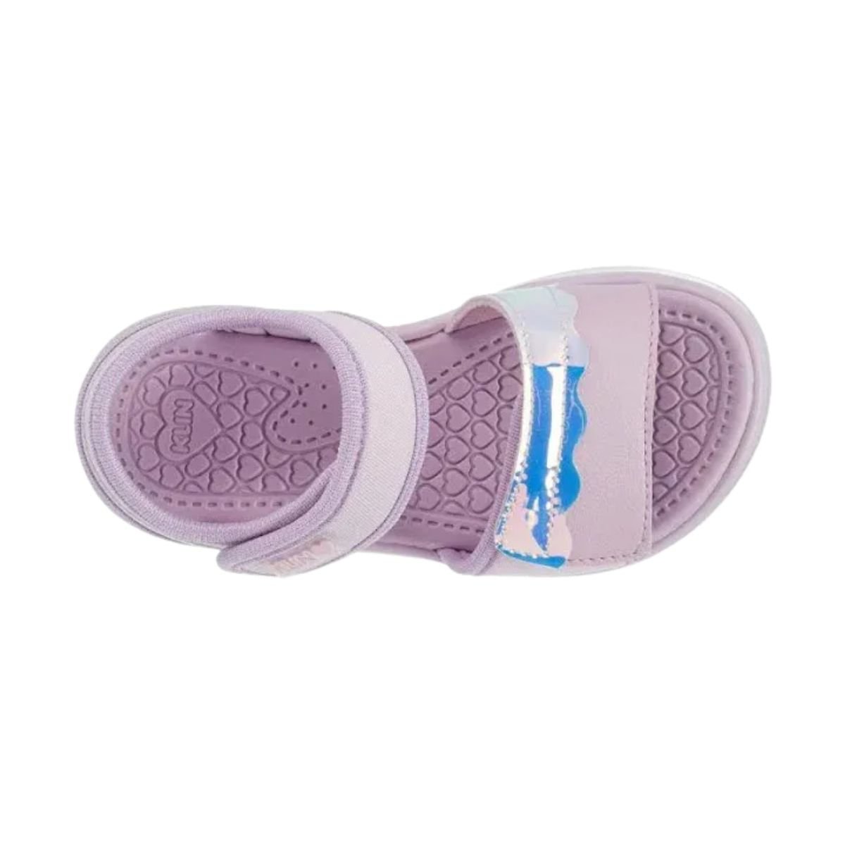 Sandália Infantil Papete Klin Light Lilás Rosa/Roxo 2