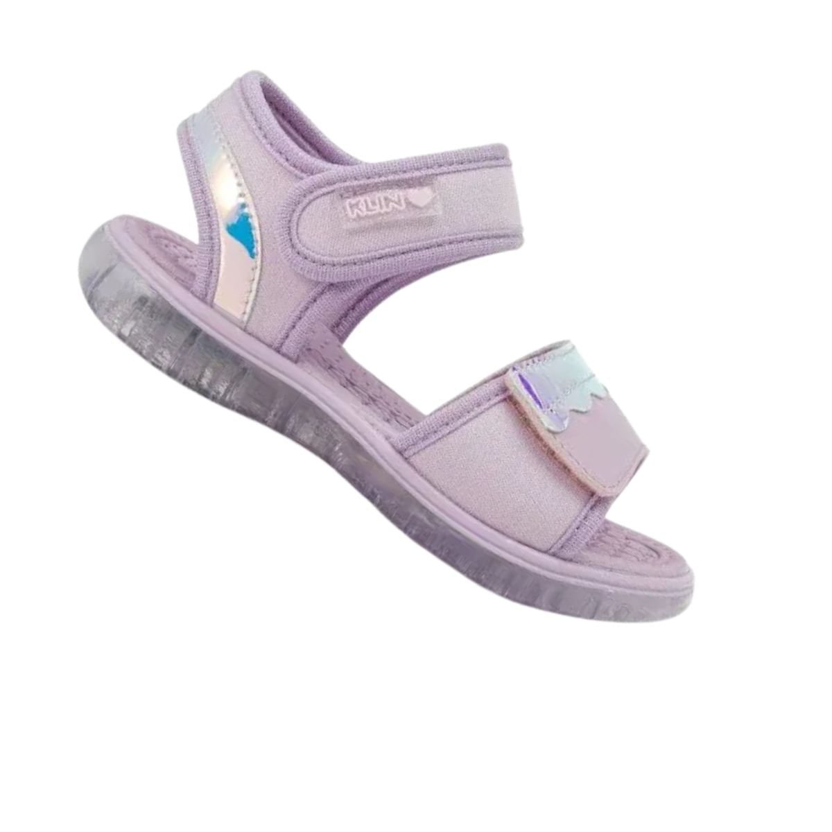 Sandália Infantil Papete Klin Light Lilás Rosa/Roxo 6