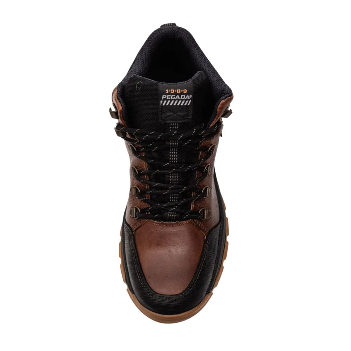 Bota Masculina Coturno Trekking Pegada Marrom Castanho 3
