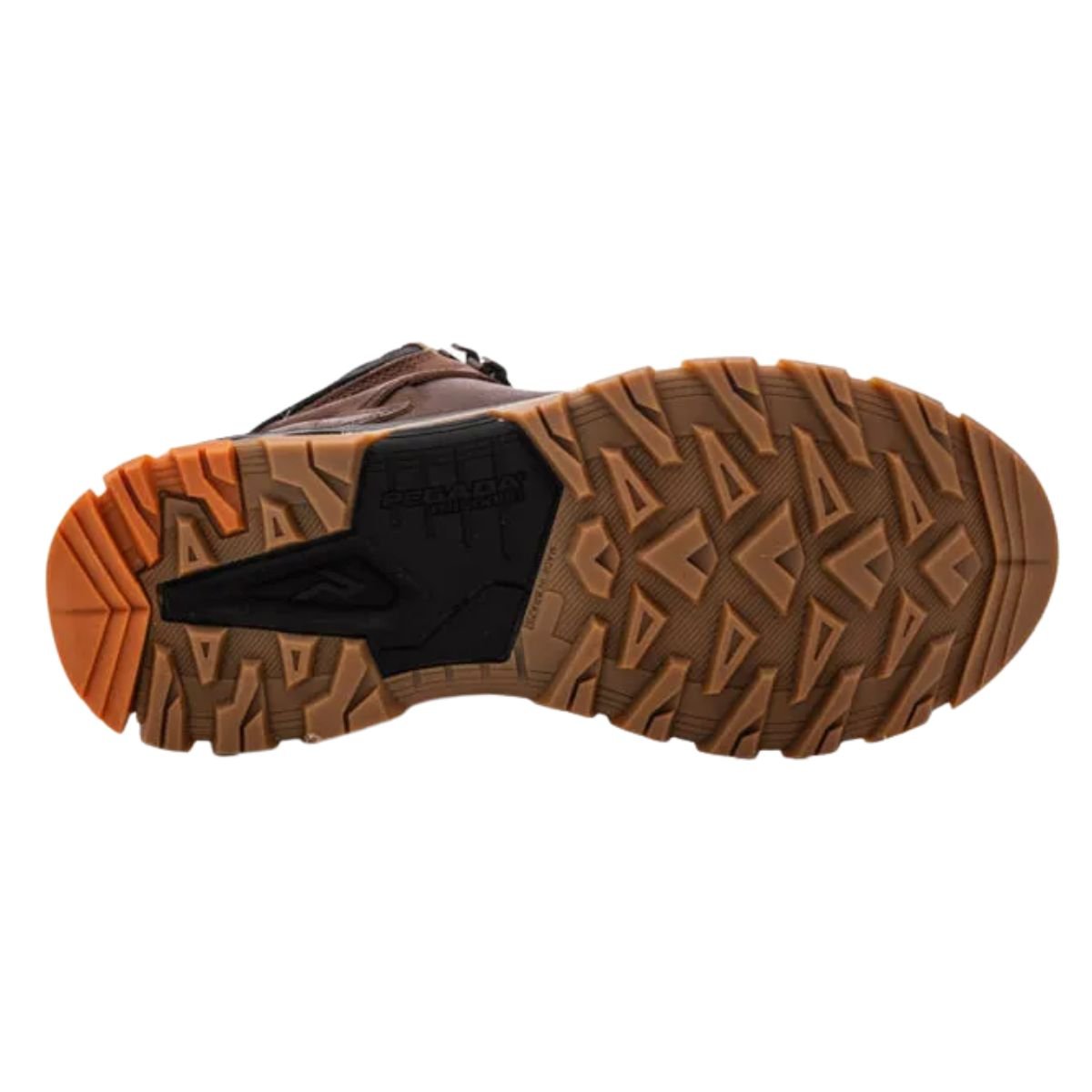 Bota Masculina Coturno Trekking Pegada Marrom Castanho 4