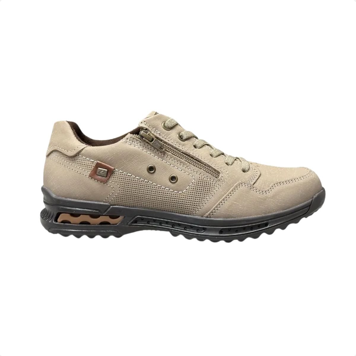 Sapatênis Masculino Pegada Gold Duo Bege