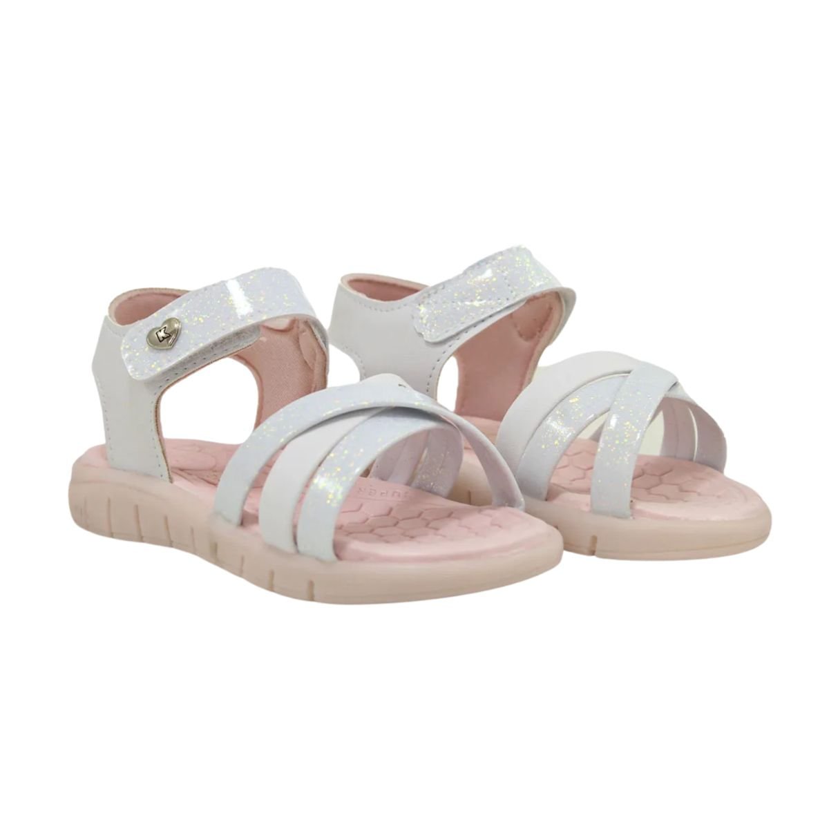 Sandália Infantil Papete Kidy Led Branco Branco 2