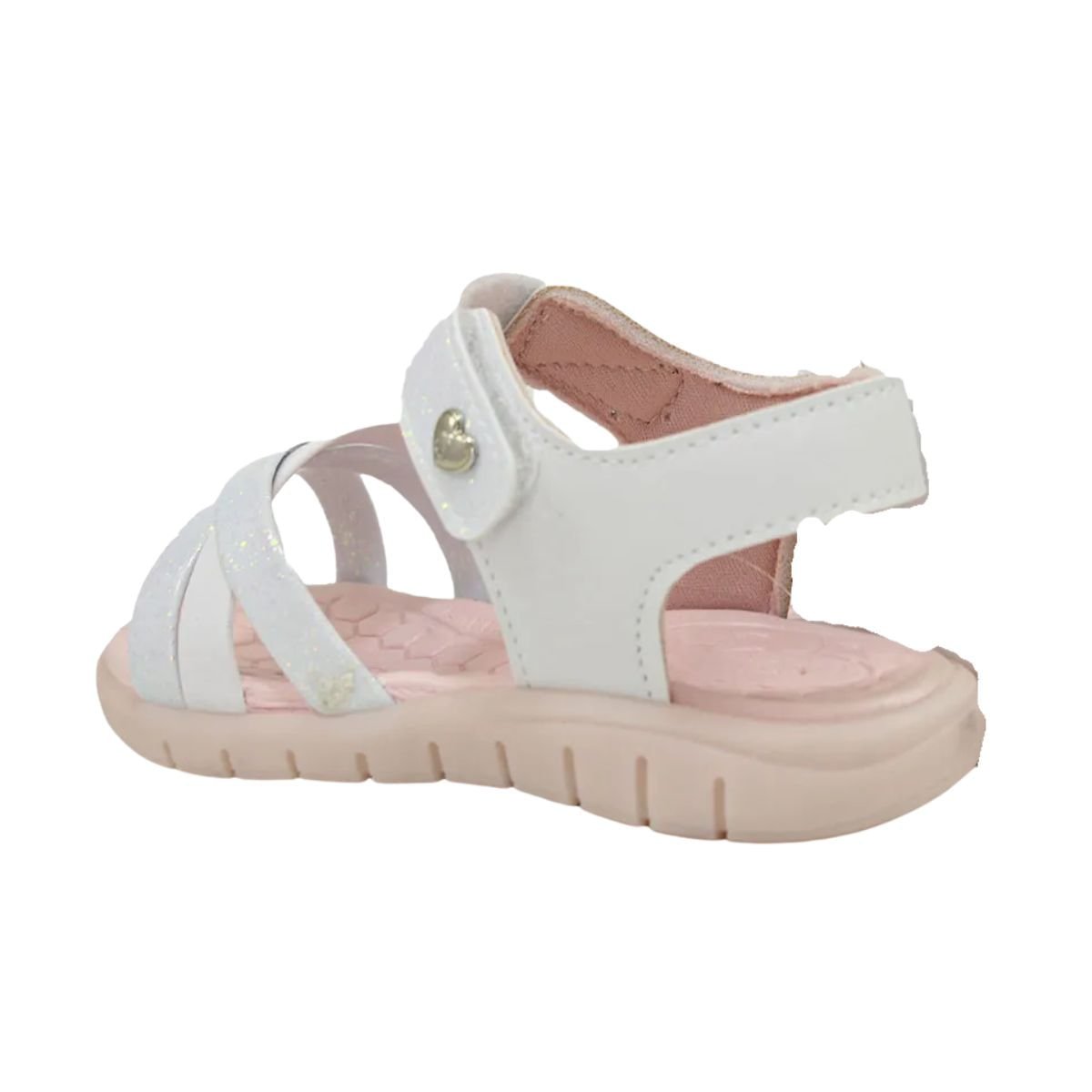 Sandália Infantil Papete Kidy Led Branco Branco 6