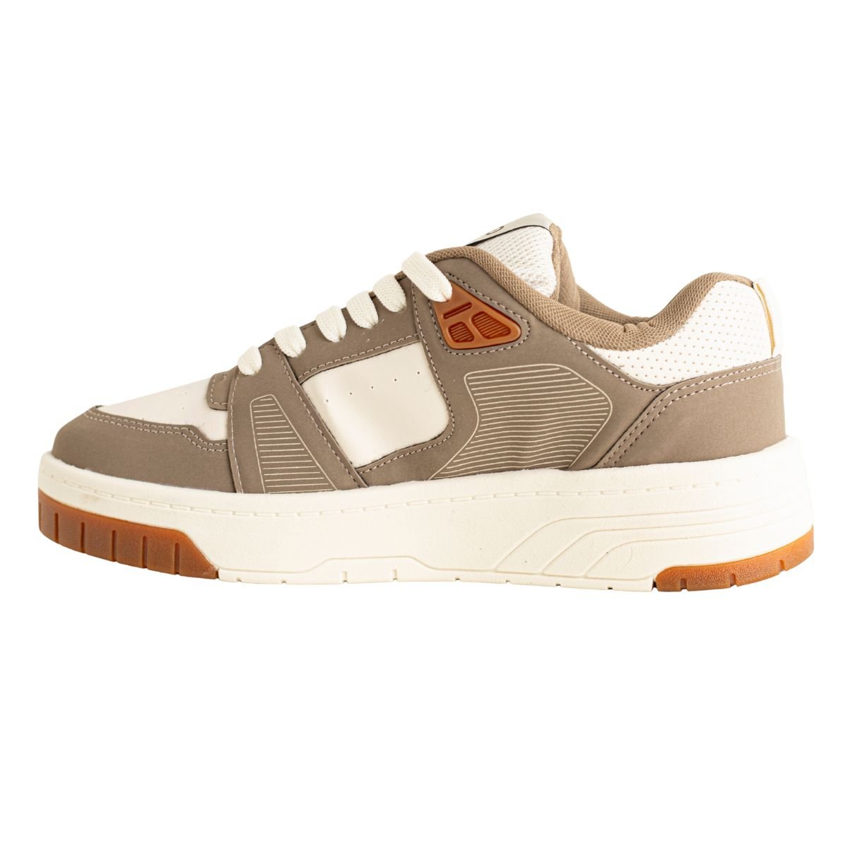 Tênis Jump Marrom Marrom/Bege 5