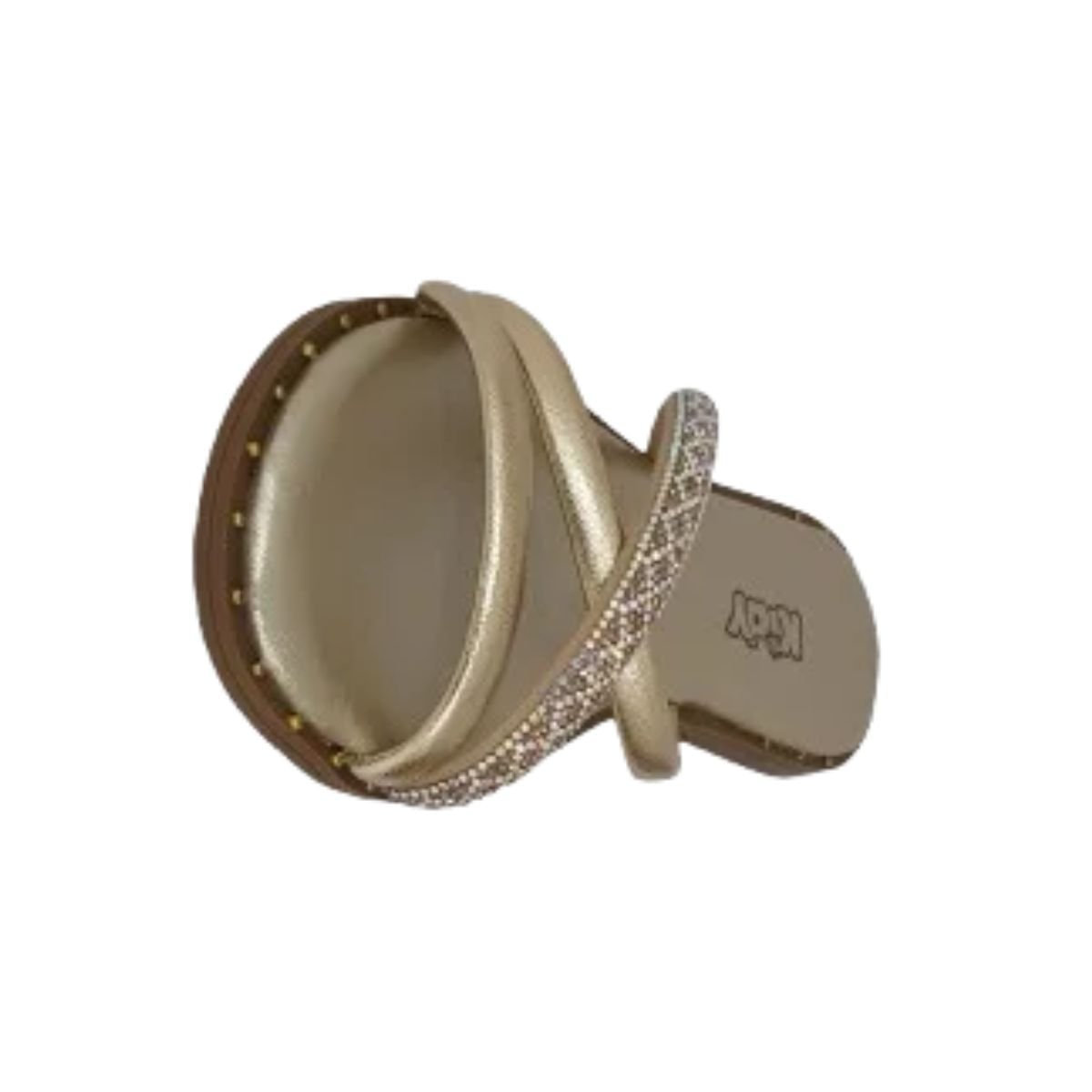 Tamanco Infantil Rasteiro Kidy Dourado Dourado 6