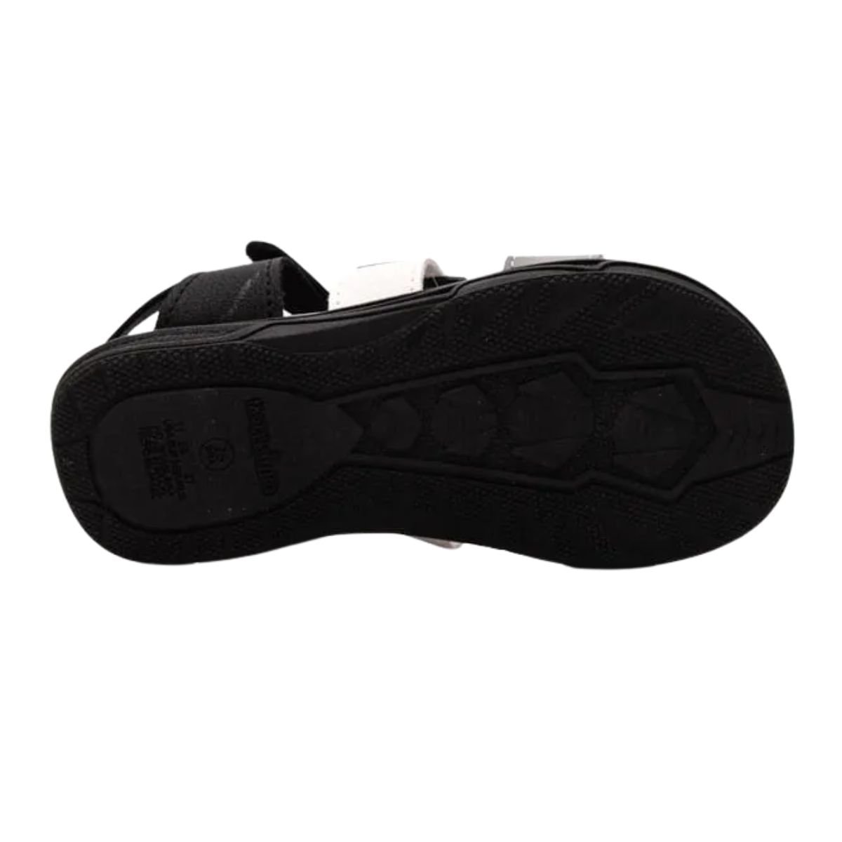 Sandália Infantil Papete Molekinho Preta Preto/Cinza 3