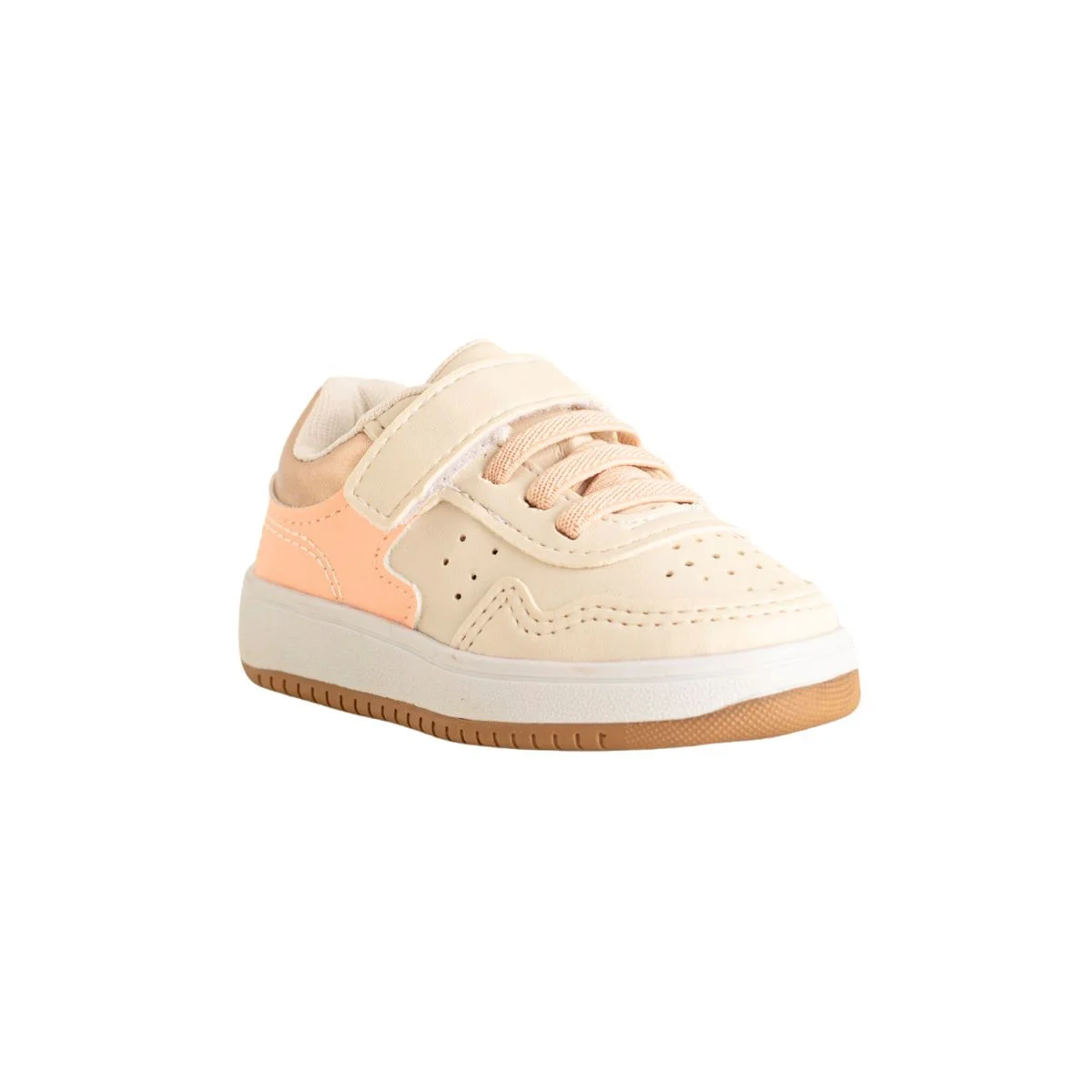Tênis Jump Kids Baby Shine Rose Off White 2