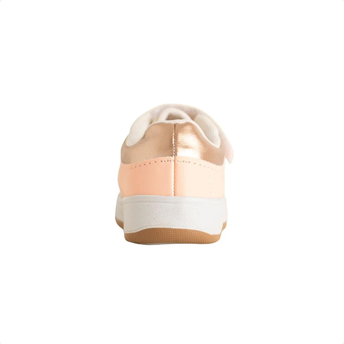 Tênis Jump Kids Baby Shine Rose Off White 4