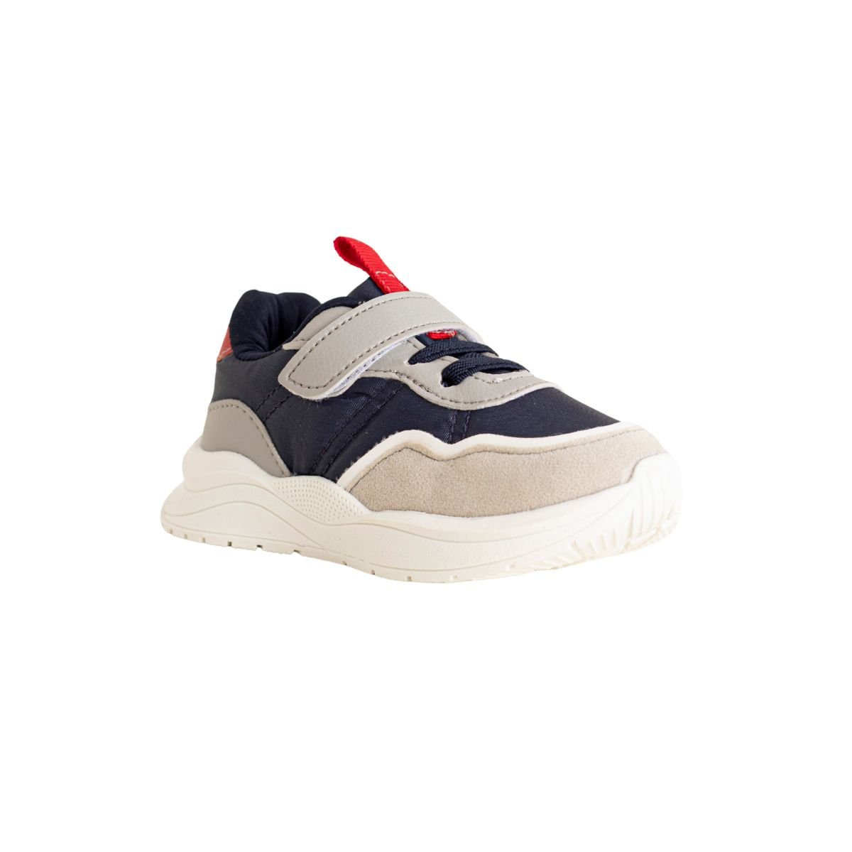 Tênis Jump Kids Baby Run Navy Cinza/Azul 2