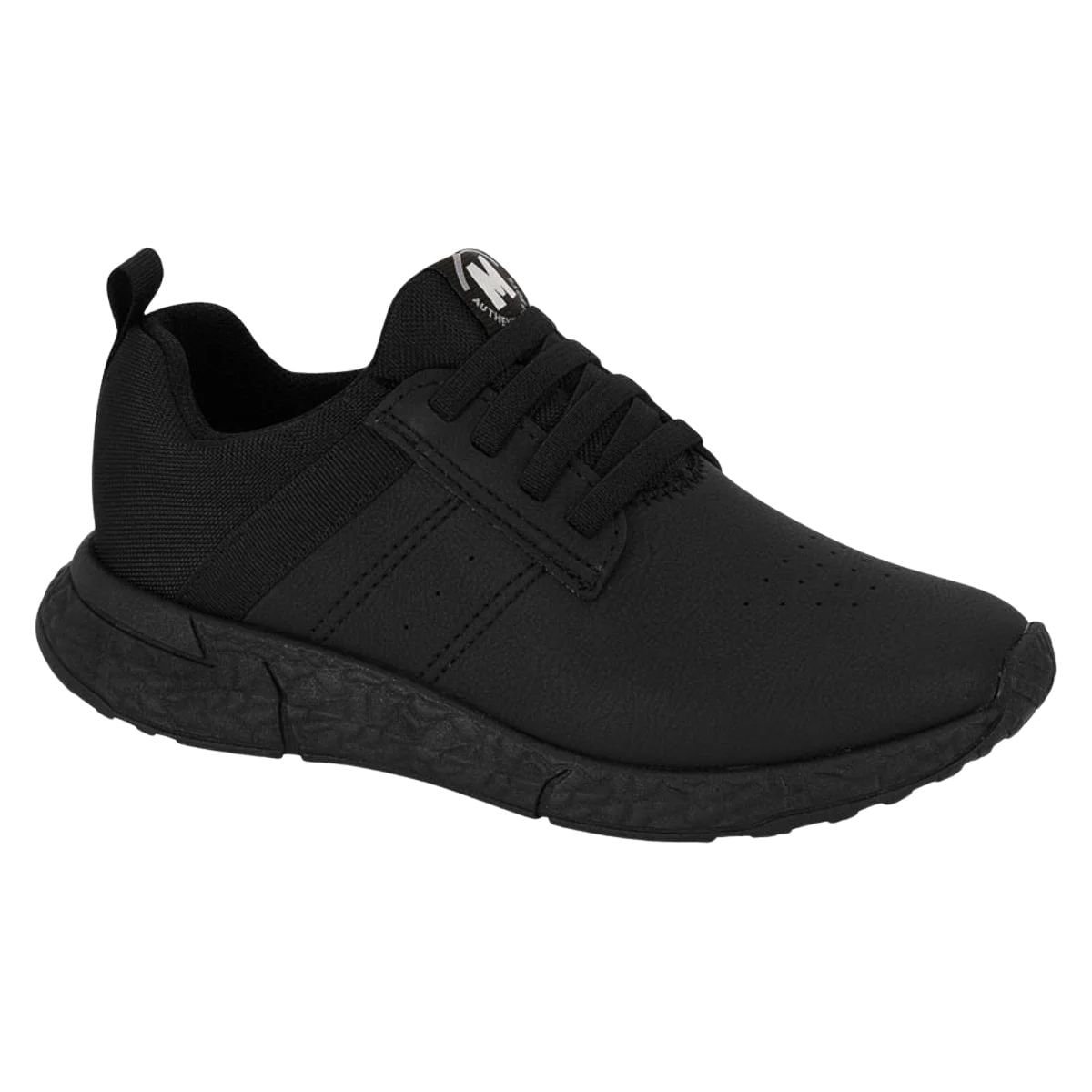 Tênis Running Infantil Molekinho Preto Preto 2