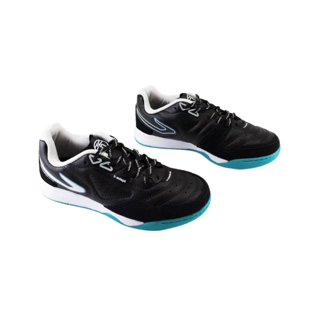 Chuteira Indoor Inf Indoor Topper Dominator Club V Tp08120001-0001 Preto/Verde 3