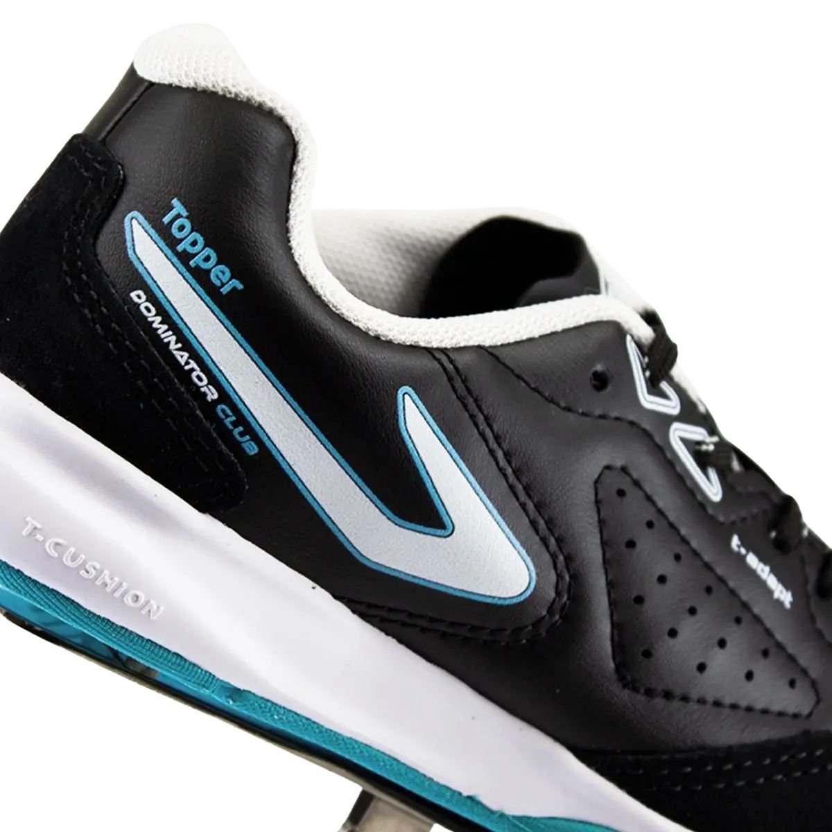 Chuteira Indoor Inf Indoor Topper Dominator Club V Tp08120001-0001 Preto/Verde 6