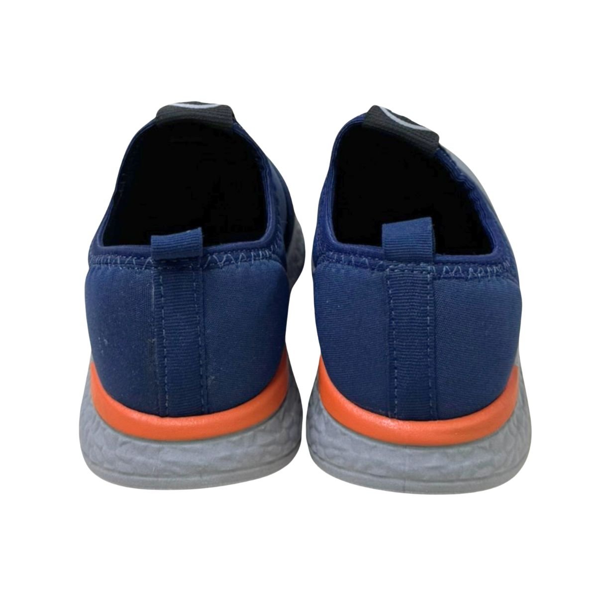 Tênis Running Infantil Slip On Molekinho Azul E Cinza Azul 7