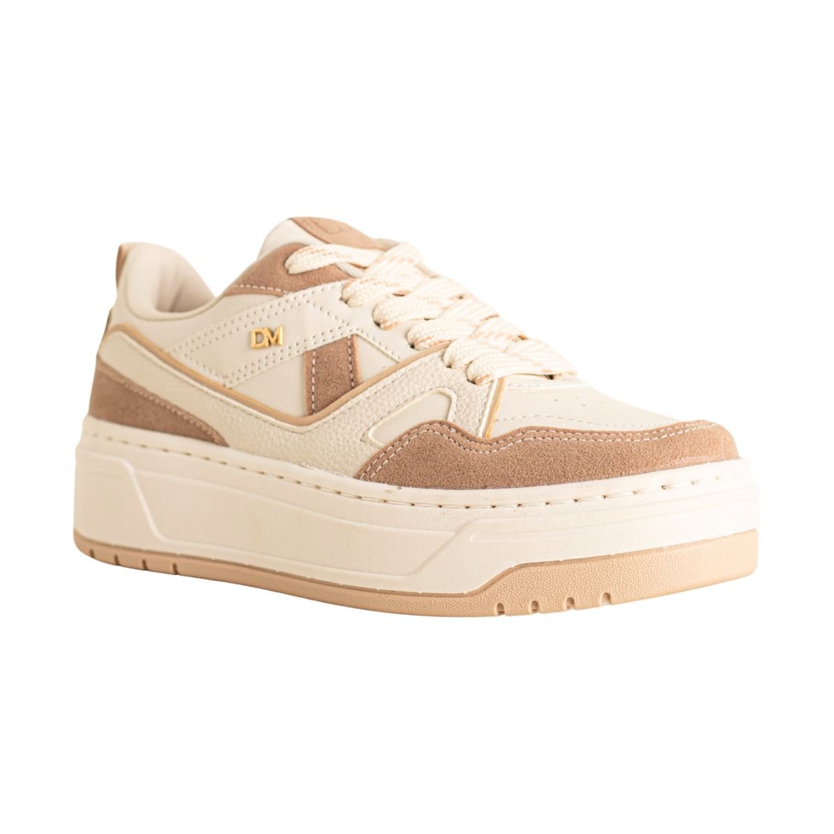 Tênis Dm Urban Cappuccino Branco/Bege 2