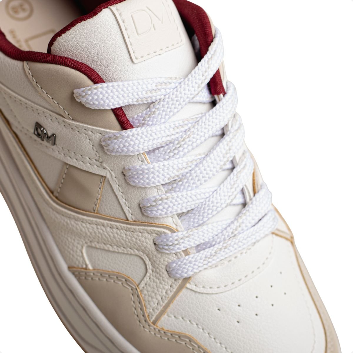 Tênis Dm Urban Frutas Vermelhas Branco/Bege 3