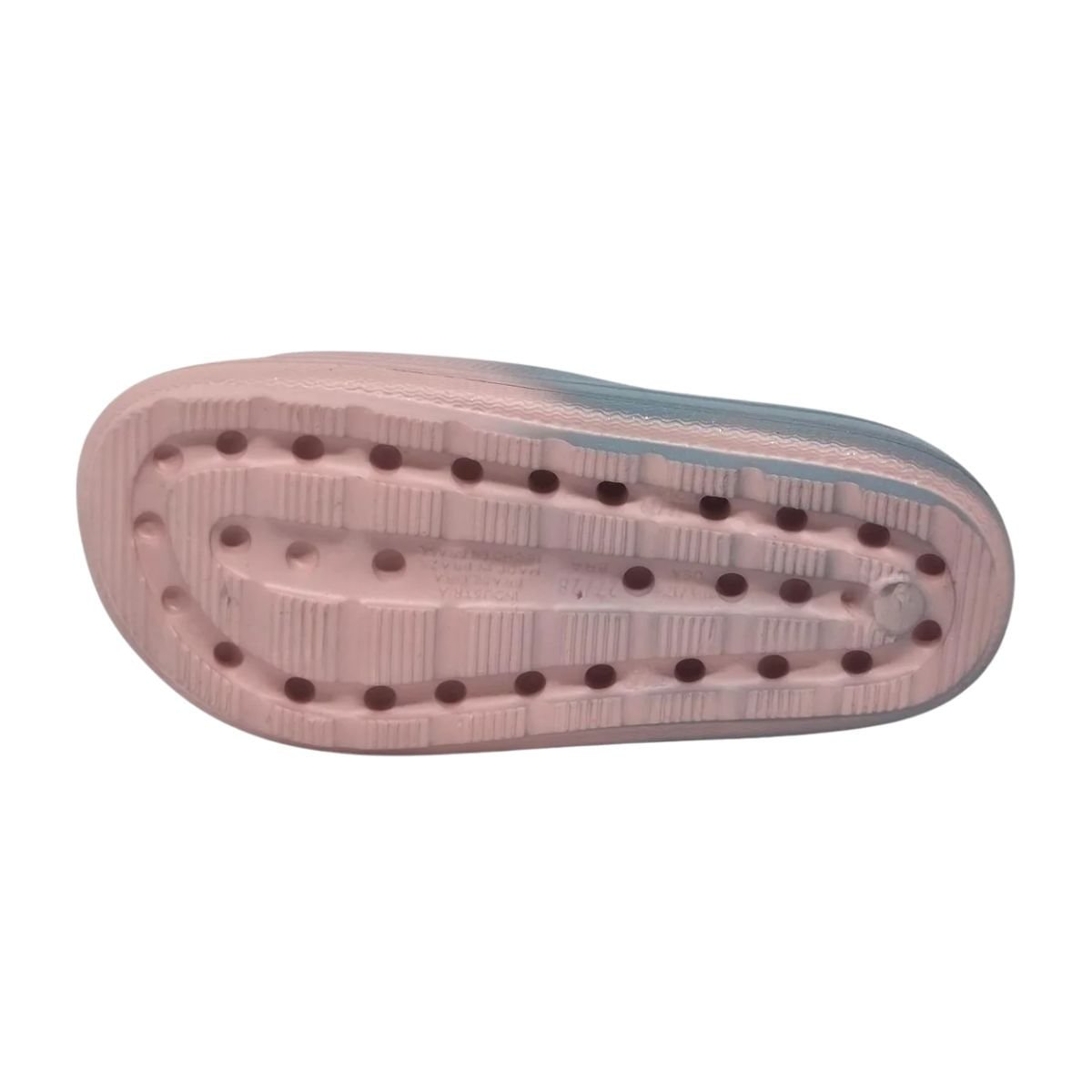 Chinelo Infantil Slide Molekinha Rosa E Azul Azul/Rosa 4