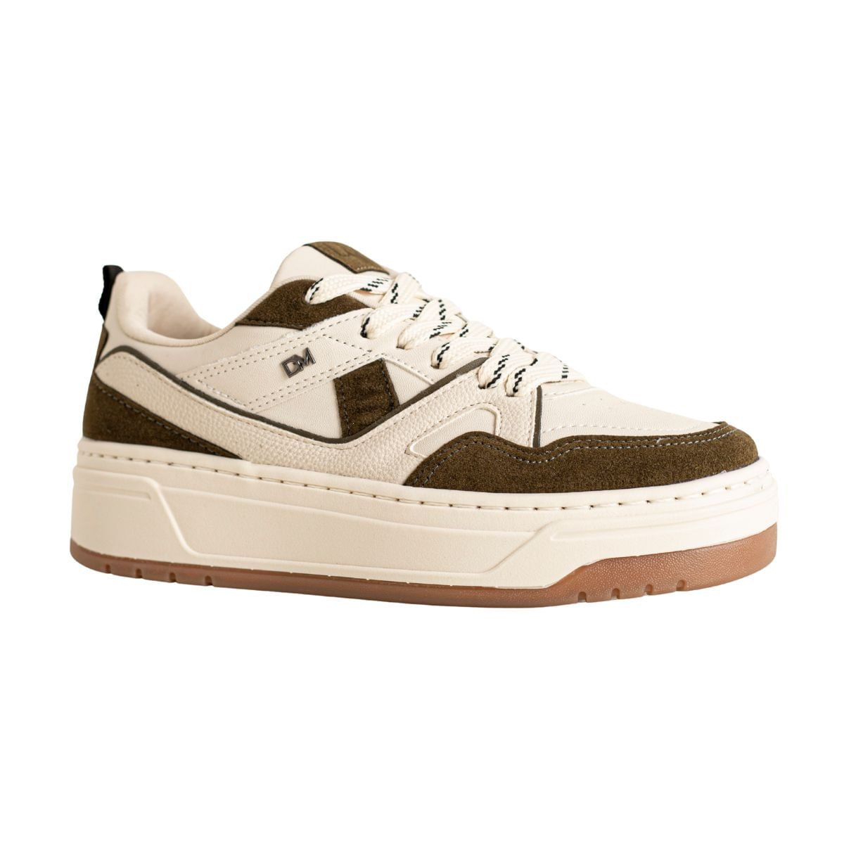 Tênis Dm Urban Pistache Branco/Marrom 2