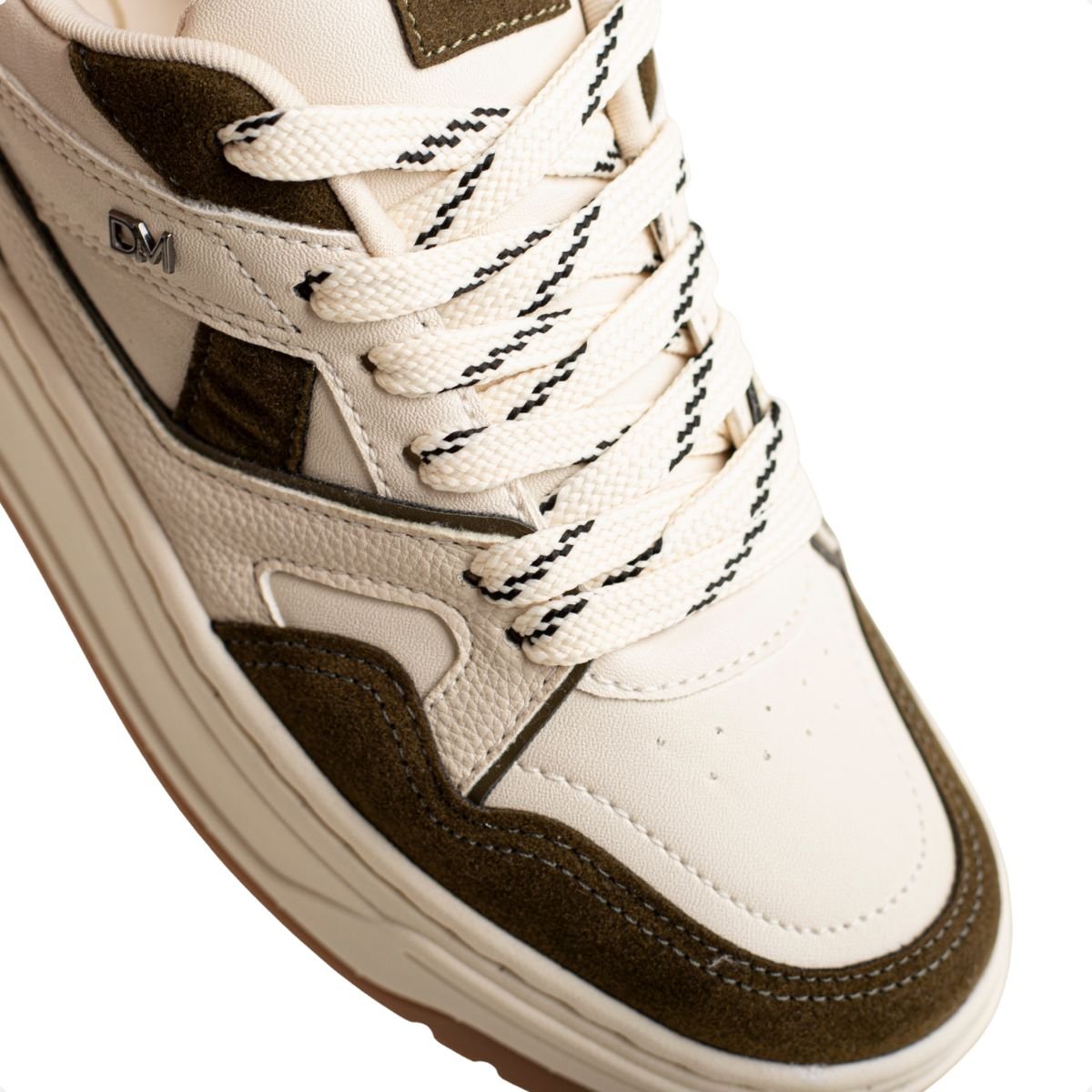 Tênis Dm Urban Pistache Branco/Marrom 3