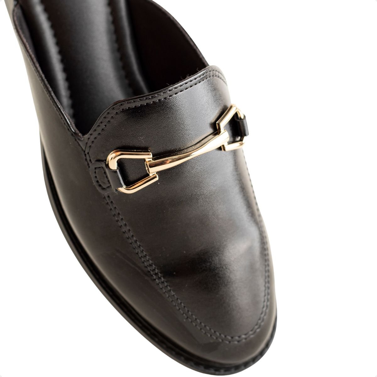 Mule Rasteira Dm Solare Preto Preto 3