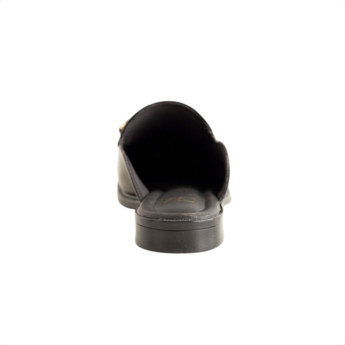 Mule Rasteira Dm Solare Preto Preto 4
