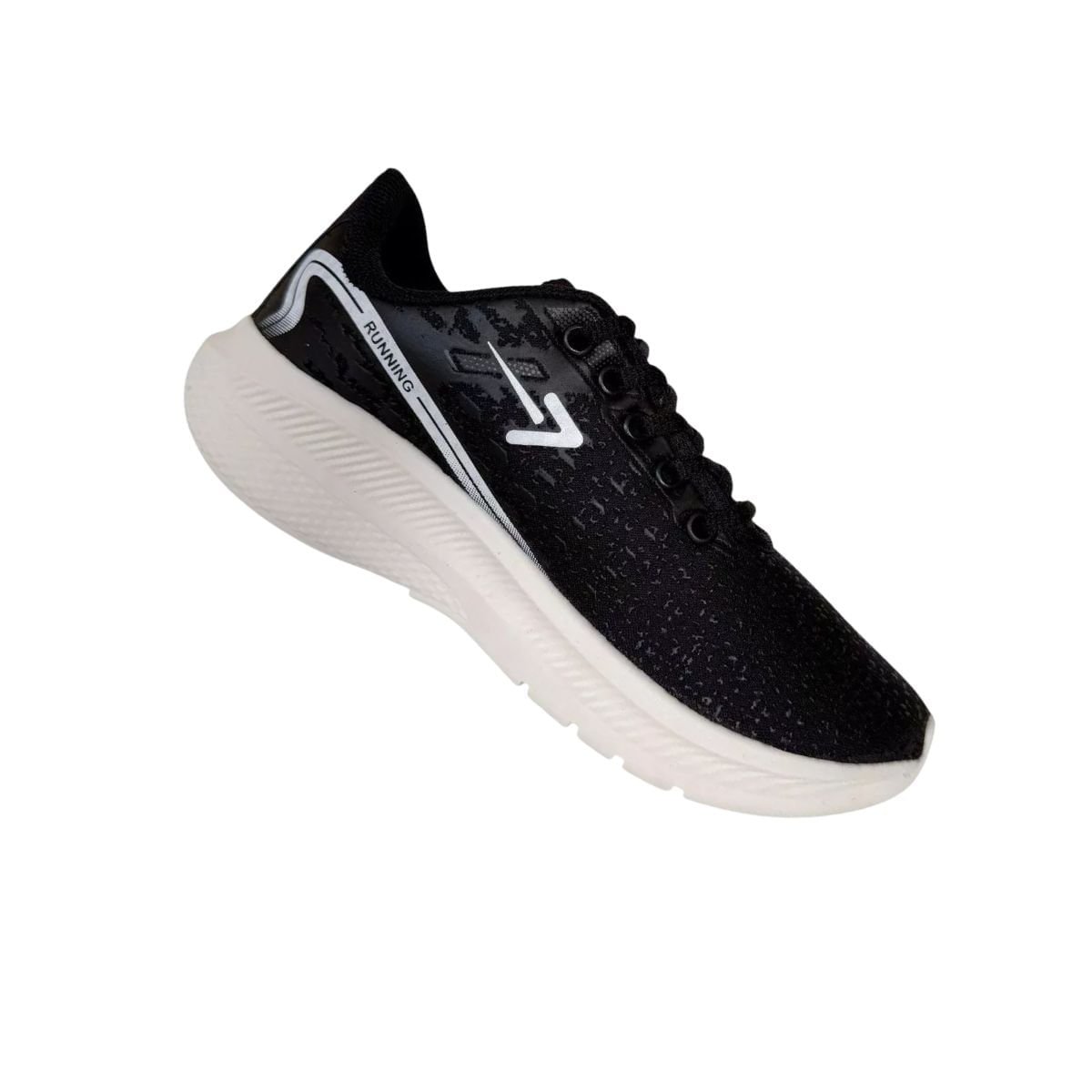 Tênis Running Infantil Box 200 Preto Preto 6
