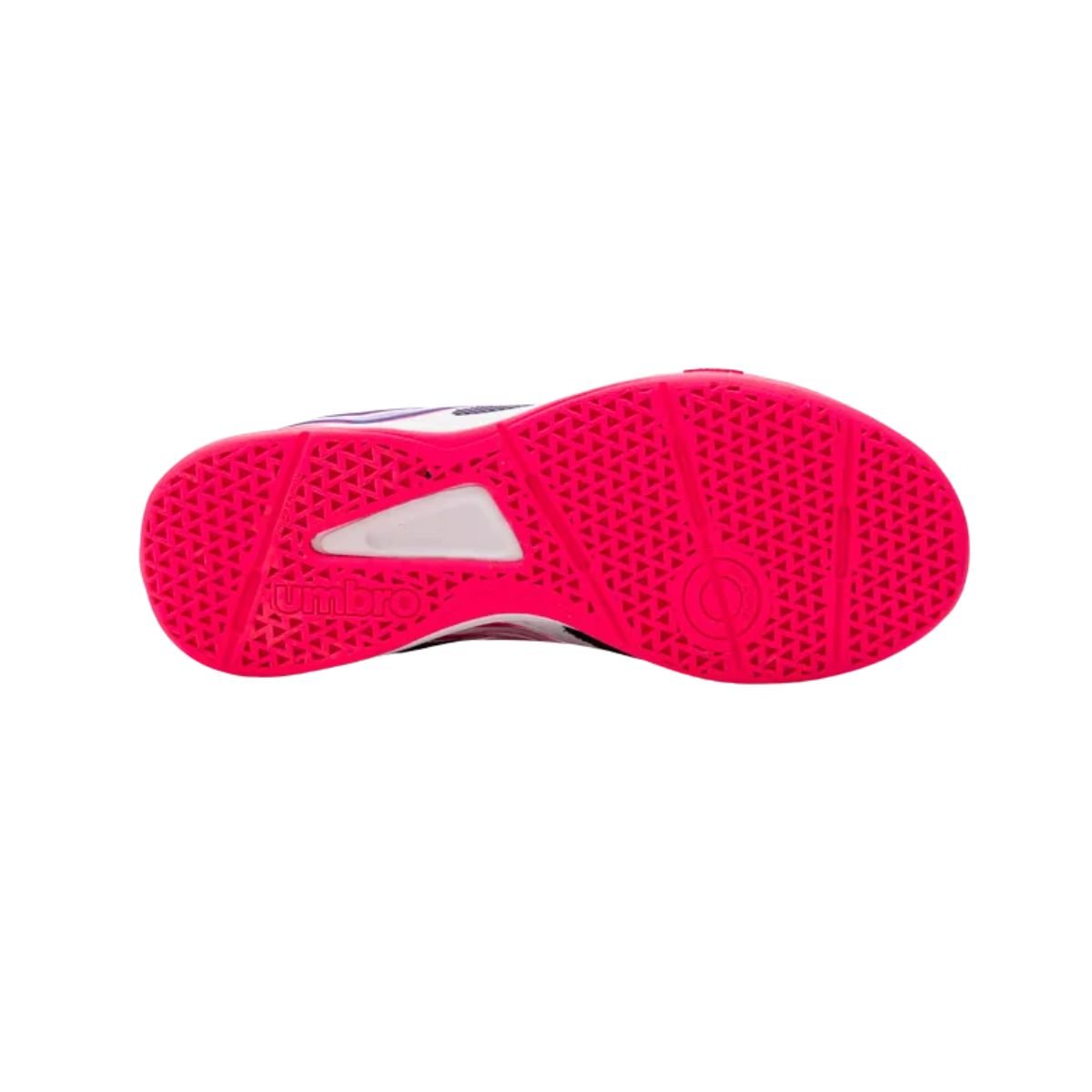 Chuteira Indoor Masculina Umbro Pro 5 Bump Club Branca E Rosa Branco/Rosa/Preto 3