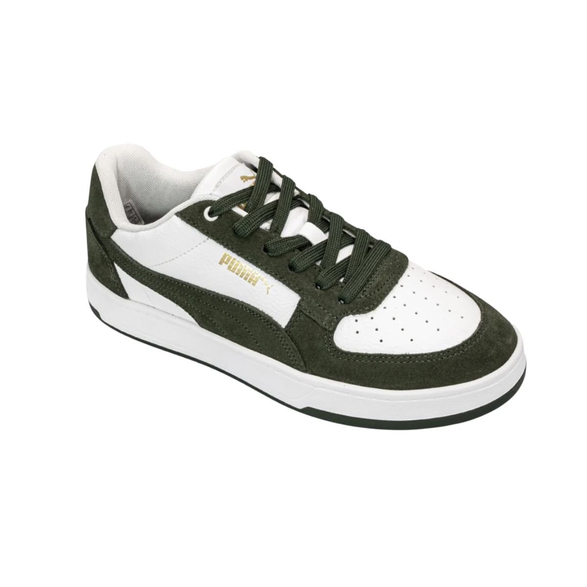 Tênis Casual Masculino Puma Caven 2.0 Mono Bdp Verde Branco/Verde 2