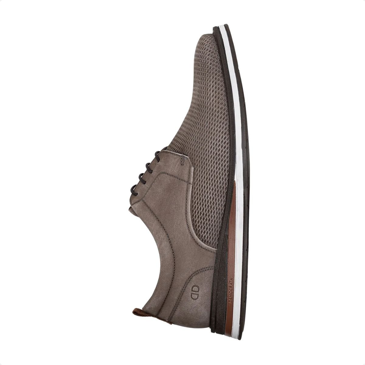 Sapato Masc Esporte Fino Democrata Type 272101-005 Marrom 4