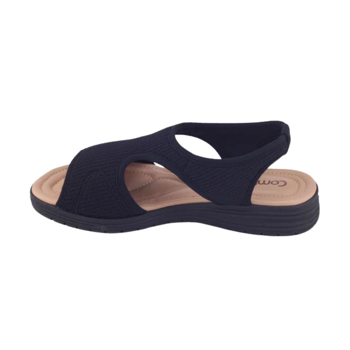 Sandália Feminina Anabela Comfortflex Preta Preto 5