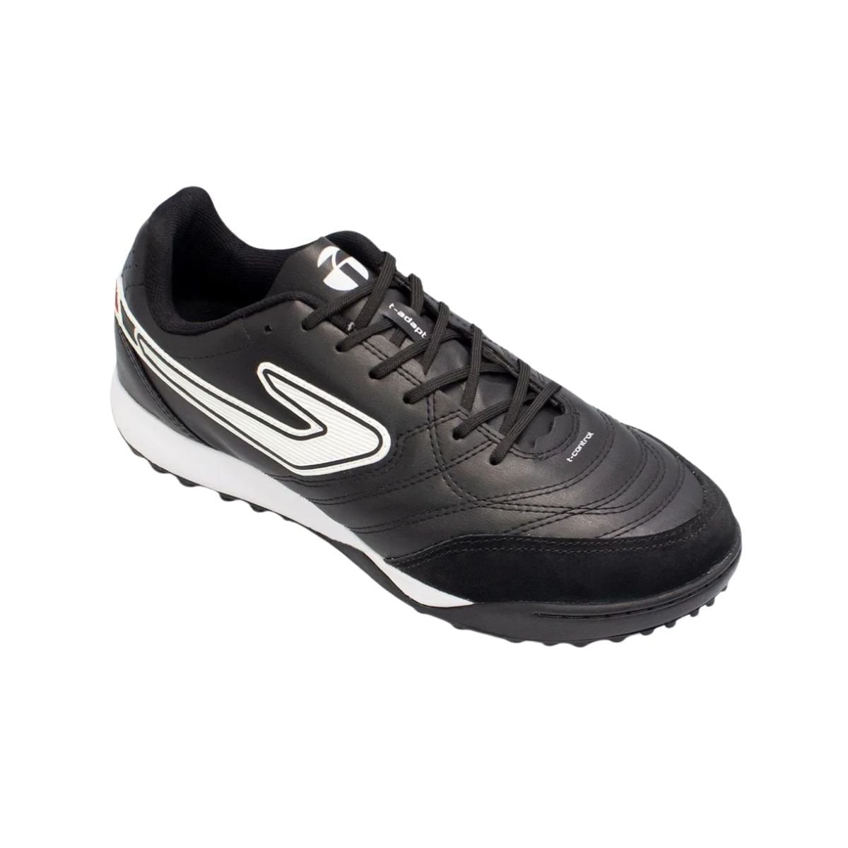 Chuteira Indoor Masculina Topper Maestro Club V Preta Preto/Branco 2