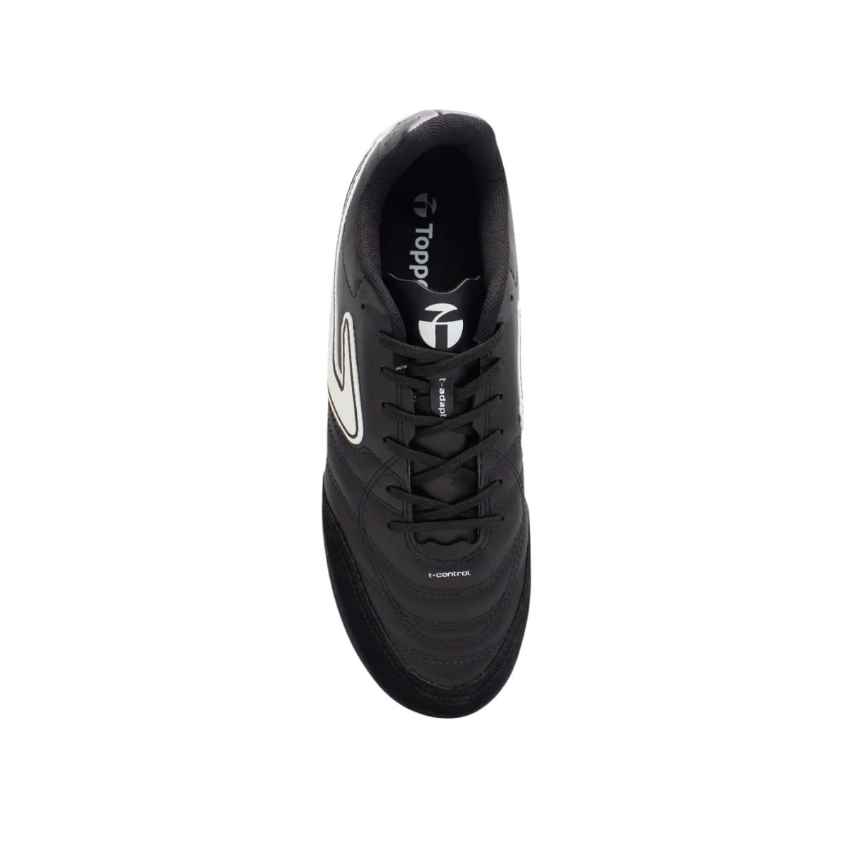 Chuteira Indoor Masculina Topper Maestro Club V Preta Preto/Branco 6