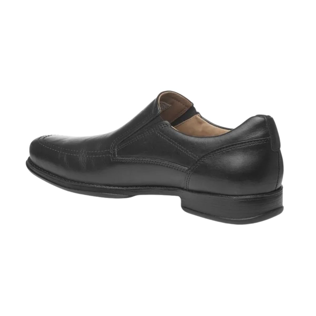 Sapato Masculino Pegada Fluence Em Couro Preto Preto 5