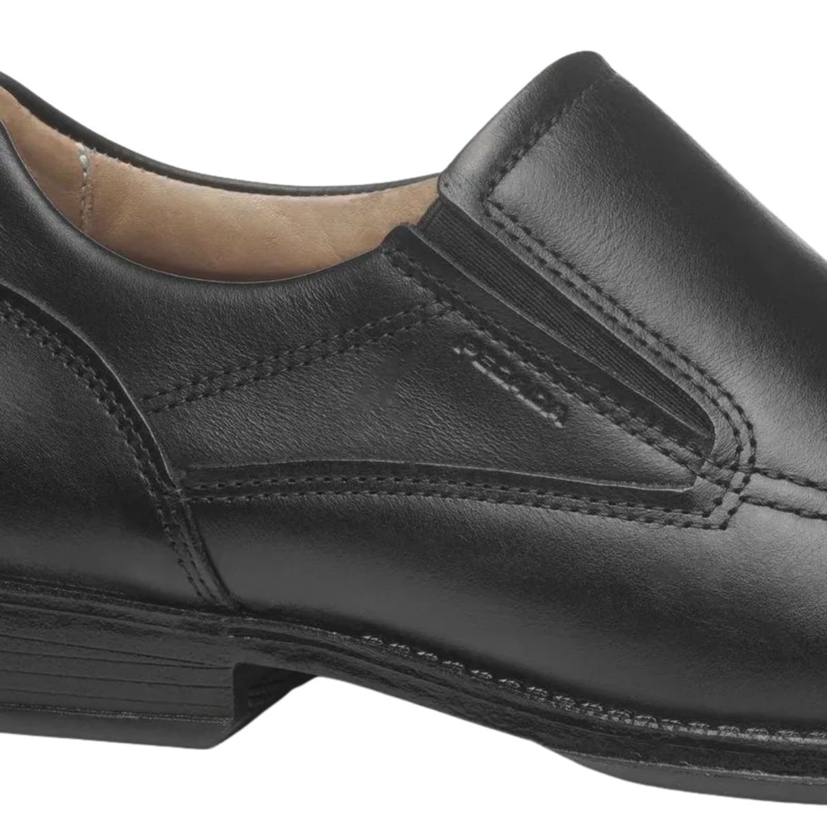 Sapato Masculino Pegada Fluence Em Couro Preto Preto 7