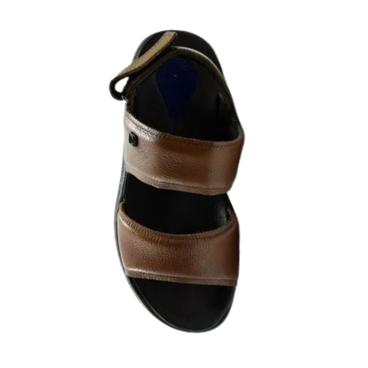 Sandália Masculina De Couro Pegada Marrom Terracota 6