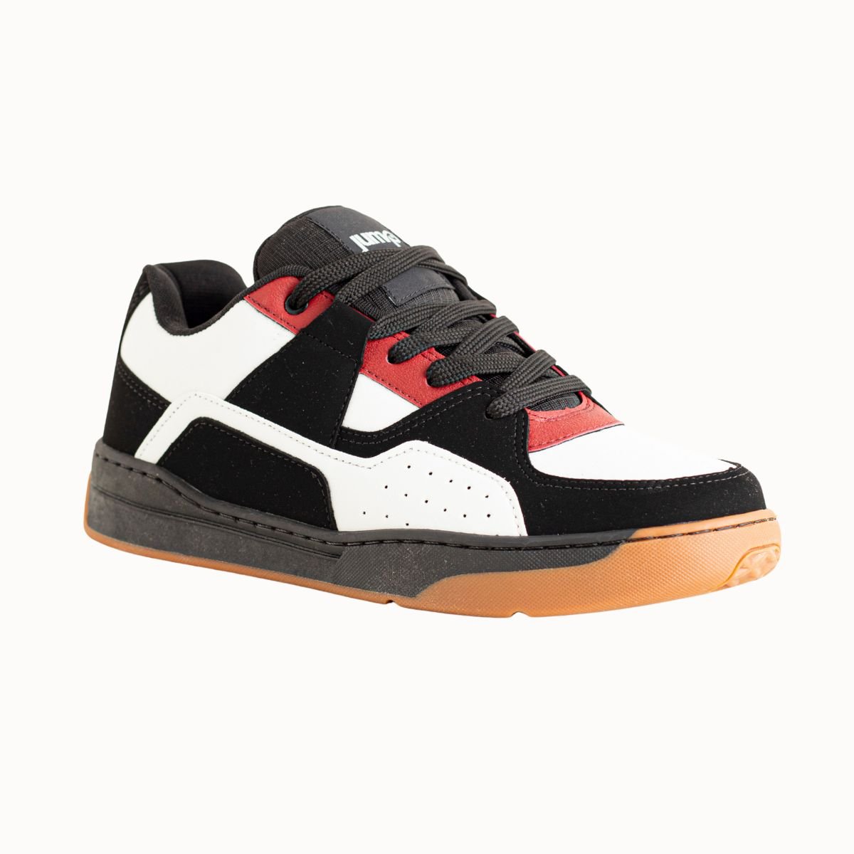 Jump Shoes X-Trail Preto E Branco Preto/Branco/Vermelho 2