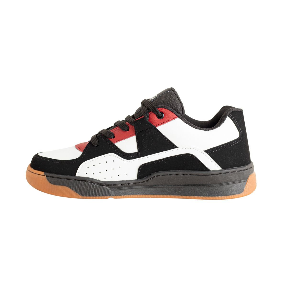 Jump Shoes X-Trail Preto E Branco Preto/Branco/Vermelho 5