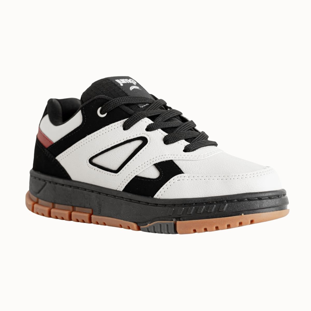 Jump Shoes Core Street Branco E Preto Off White/Preto/Vermelho 2