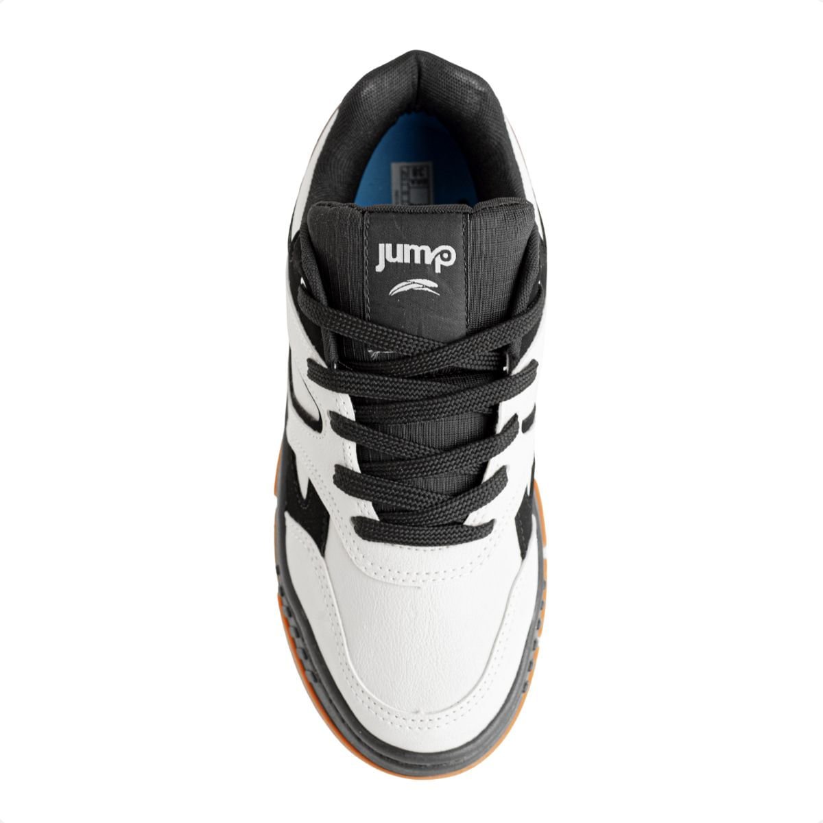 Jump Shoes Core Street Branco E Preto Off White/Preto/Vermelho 6