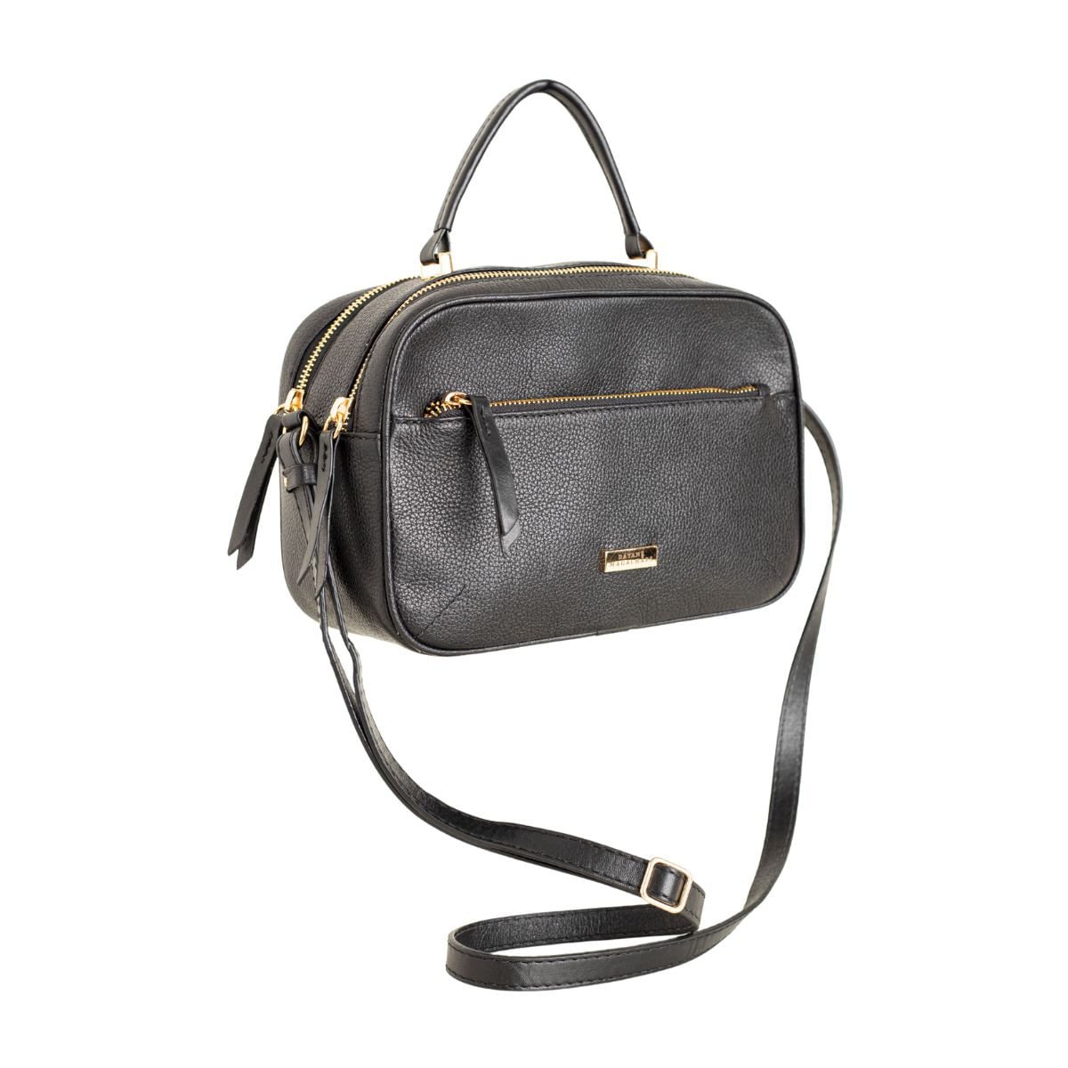 Bolsa Crossbody Urbana Preta Dm Preto 2