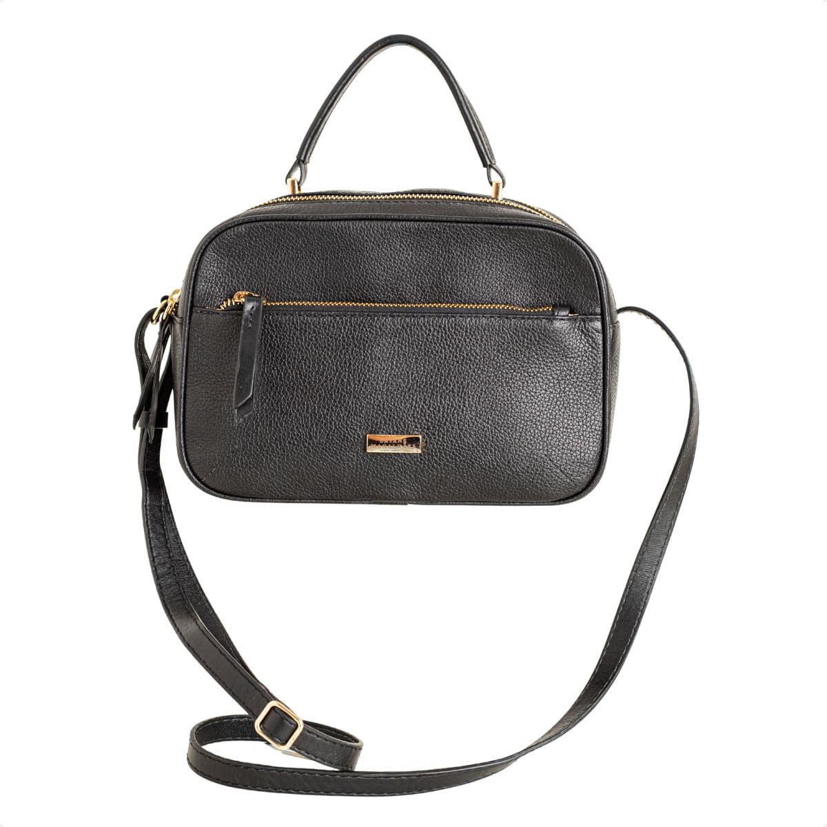 Bolsa Crossbody Urbana Preta Dm Preto 6