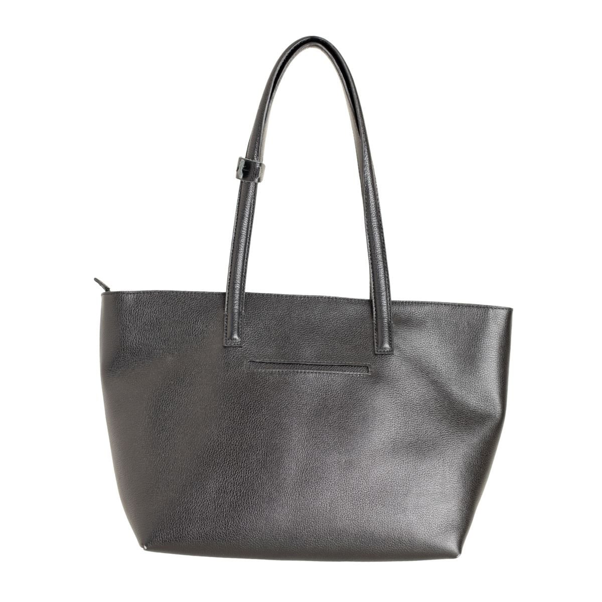 Bolsa Tote Dm Tassel Preta Preto 5