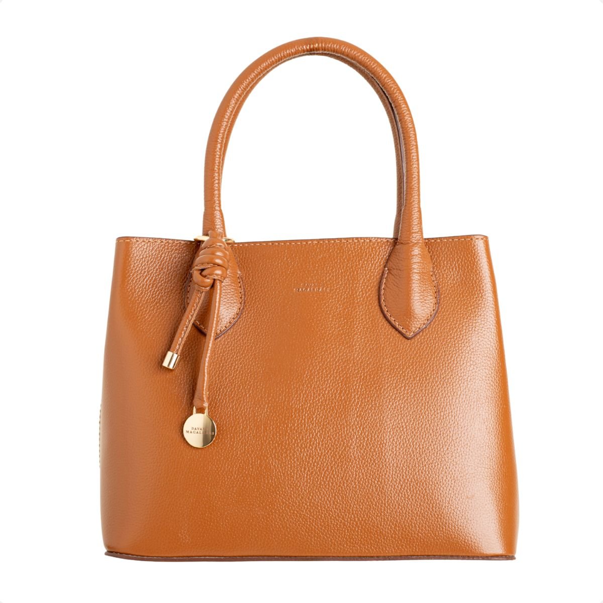 Bolsa Estruturada Dm Charm Caramelo