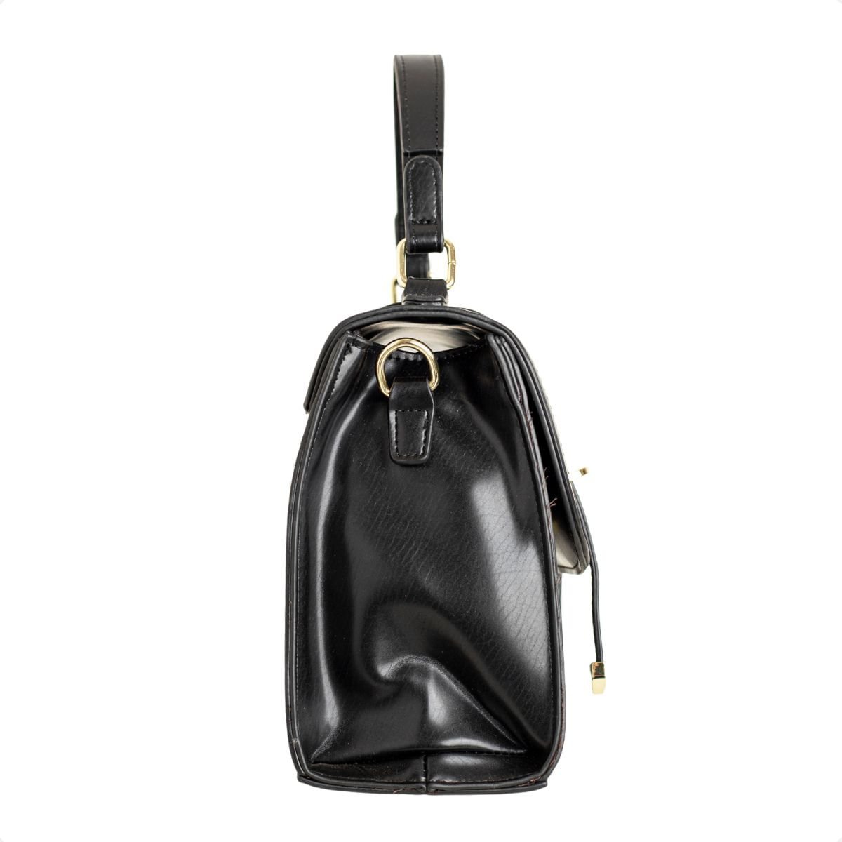 Bolsa Estruturada Preta Dm Preto 4